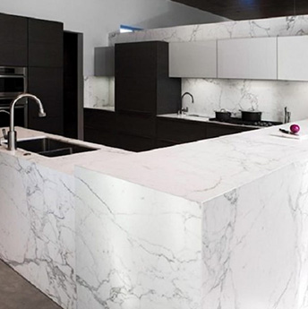 Statuario kitchen